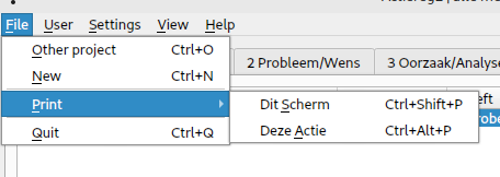 file menu sql version